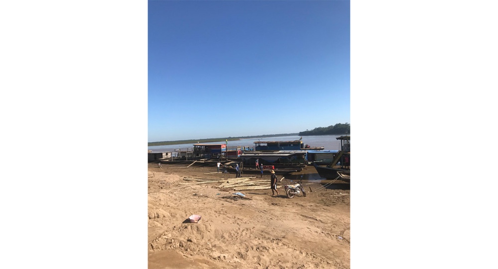 The port at Riberalta.